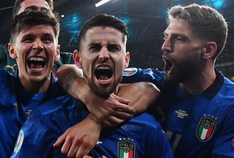 Italy đang có phong độ ấn tượng tại EURO 2020. (Ảnh: AFP/TTXVN)