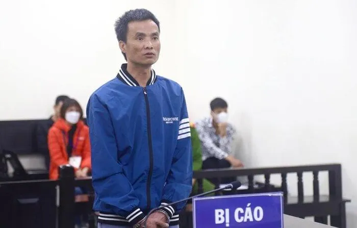 Bị cáo Trịnh Bá Trọng tại tòa.