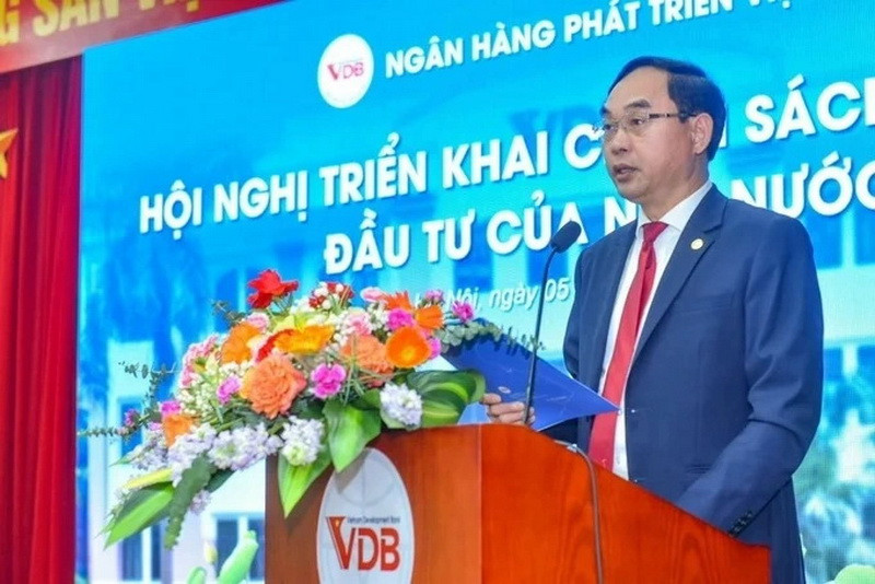 Tổng giám đốc Ngân hàng Phát triển Việt Nam Đào Quang Trường. (Nguồn: Cổng thông tin điện tử Chính phủ)