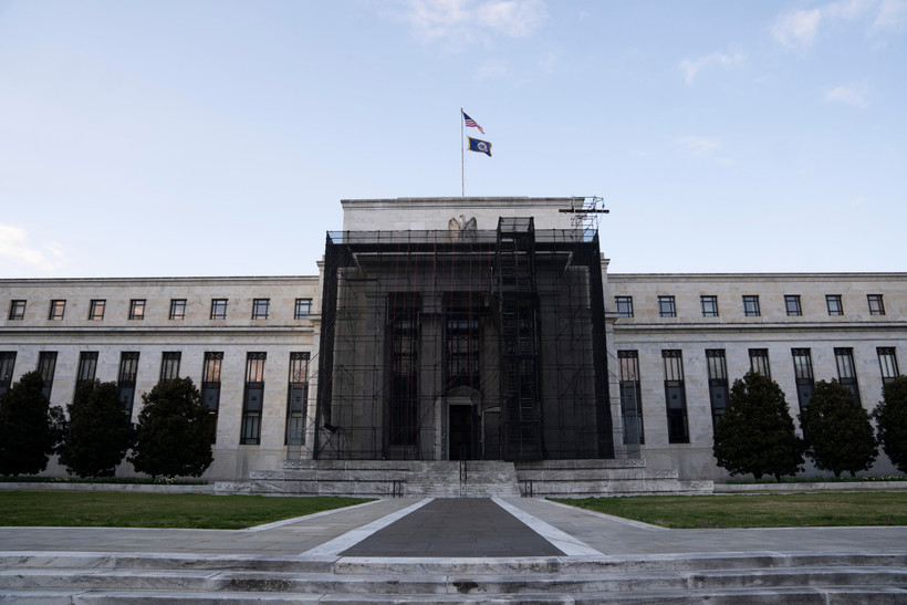 Trụ sở Cục dự trữ liên bang Mỹ (FED) tại Washington, DC. (Ảnh: THX/TTXVN)