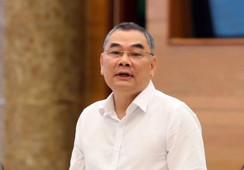 Trung tướng Tô Ân Xô, Người phát ngôn Bộ Công an. (Ảnh: An Đăng/TTXVN)
