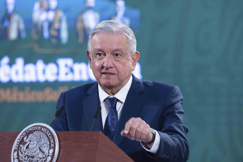 Tổng thống Mexico Andres Manuel Lopez Obrador. (Ảnh: AFP/TTXVN)