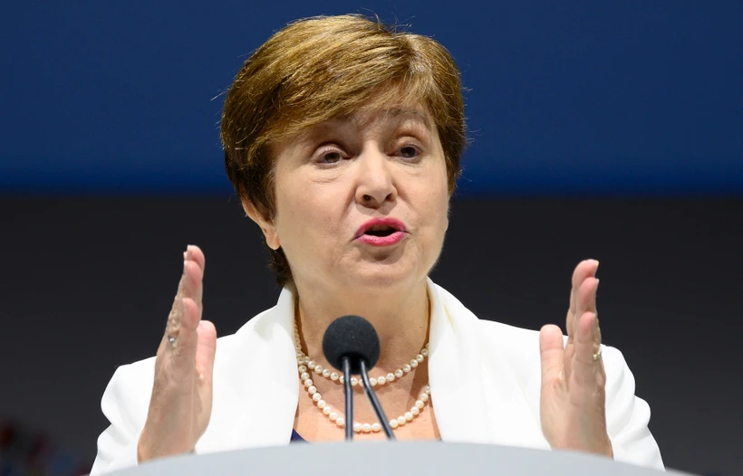 Tổng Giám đốc IMF Kristalina Georgieva. (Ảnh: AFP/TTXVN)