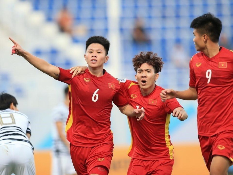 U23 Việt Nam buộc phải thắng U23 Malaysia ở lượt cuối. (Ảnh: TTXVN phát)