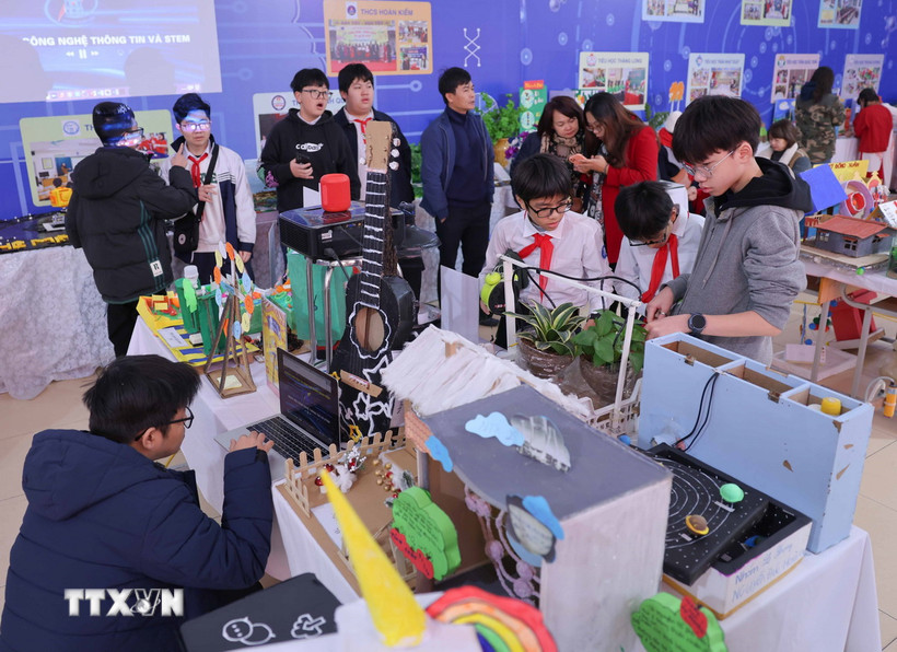 Giáo dục STEM. (Nguồn: TTXVN)