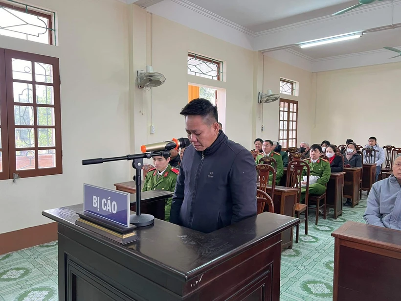 Đối tượng Trương Văn Đạt. (Ảnh: TTXVN)