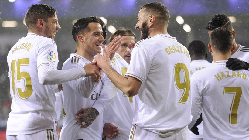 Real Madrid thắng 4-0 trước Eibar. (Nguồn: Getty Images)