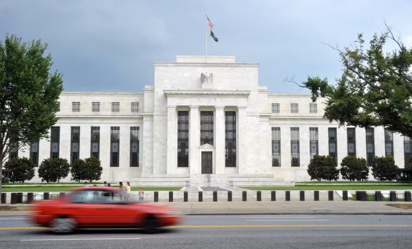Trụ sở Cục dự trữ Liên bang Mỹ (Fed) tại Washington DC. (Ảnh: AFP/TTXVN)
