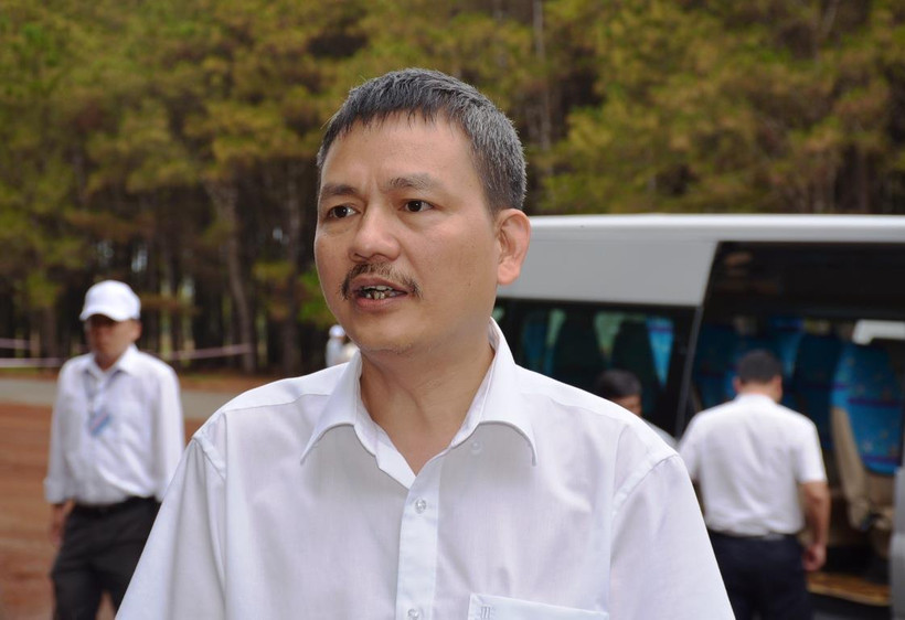 Ông Lại Xuân Thanh, Chủ tịch Hội đồng thành viên Tổng Công ty Cảng hàng không Việt Nam. (Ảnh: Việt Hùng/Vietnam+)