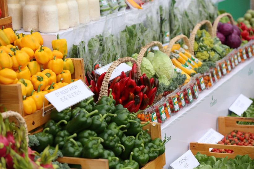 Chỉ số giá tiêu dùng cả nước trong tháng Hai đã tăng 0,8% so với tháng Một. (Ảnh: Minh Sơn/Vietnam+)