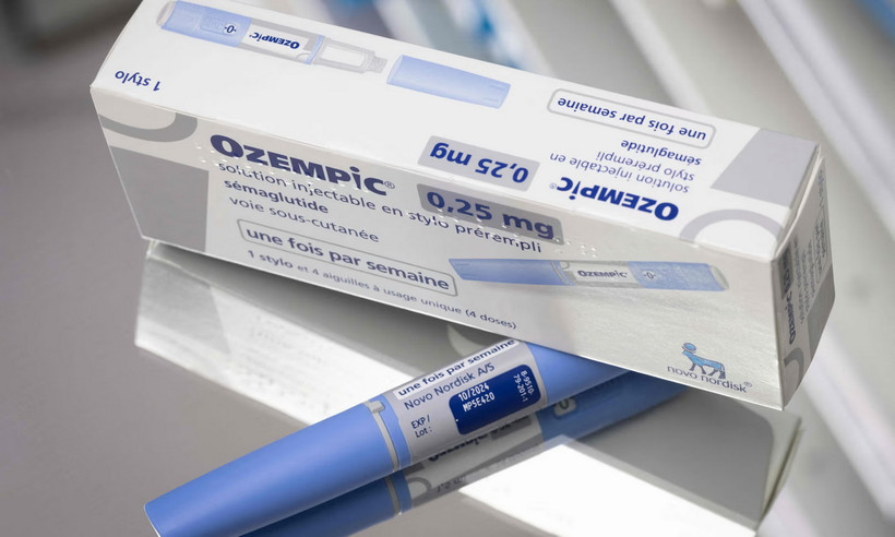 Semaglutide, thành phần hoạt chất trong các nhãn hiệu bao gồm Wegovy và Ozempic, đã được các bác sỹ tại Anh kê đơn để giảm cân từ năm 2023. (Ảnh: AFP/Getty Images)