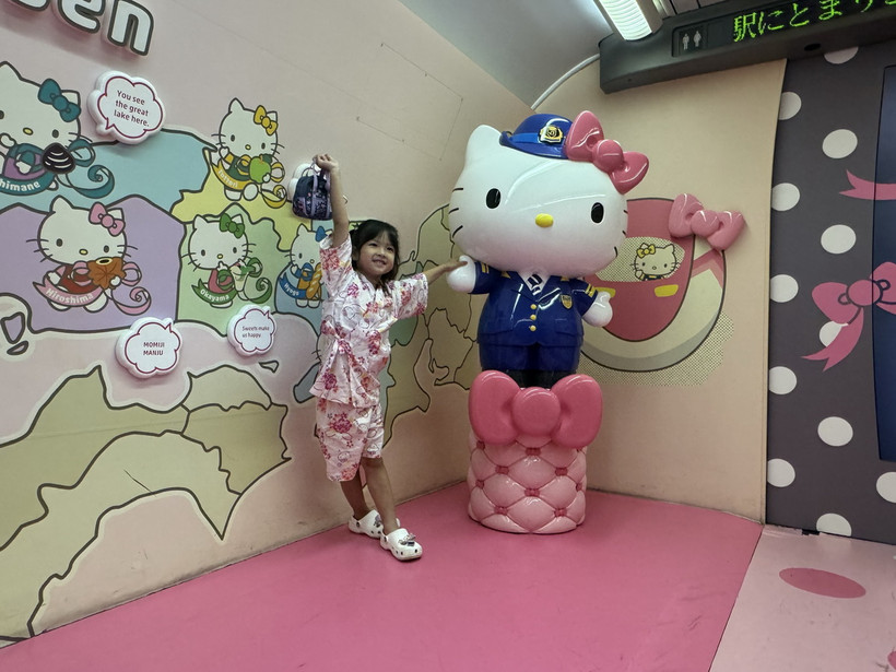 Biểu tượng Hello Kitty tại Nhật Bản. (Ảnh: Phạm Tuân/TTXVN)