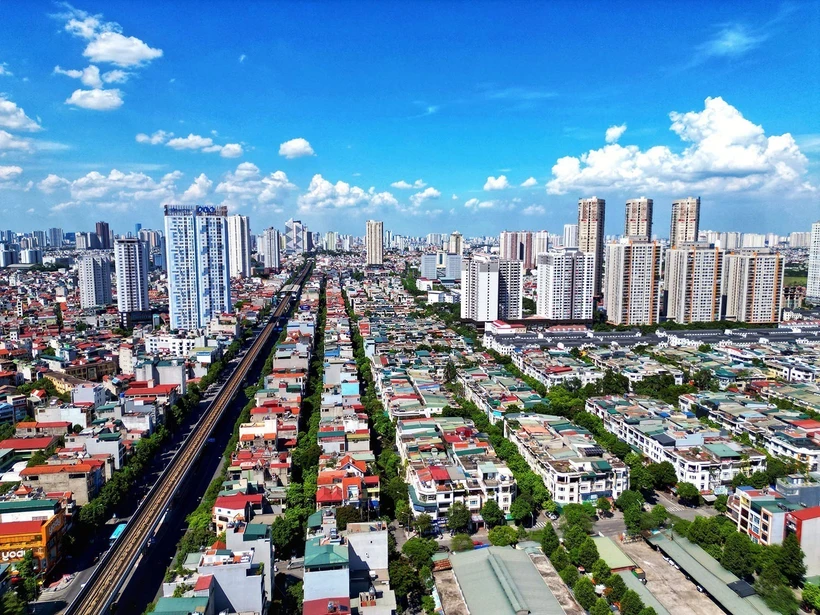 Một góc Thủ đô Hà Nội. (Nguồn: TTXVN)