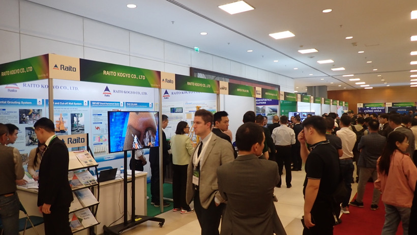 Hội nghị Quốc tế GEOTEC HANOI 2023 nhằm rút ngắn khoảng cách về khoa học công nghệ trong ngành địa kỹ thuật giữa Việt Nam. (Ảnh: Hùng Võ/Vietnam+)