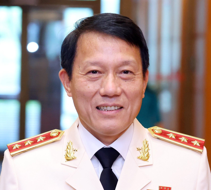 Thượng tướng Lương Tam Quang, Ủy viên Trung ương Đảng, Bộ trưởng Bộ Công an. (Ảnh: TTXVN)