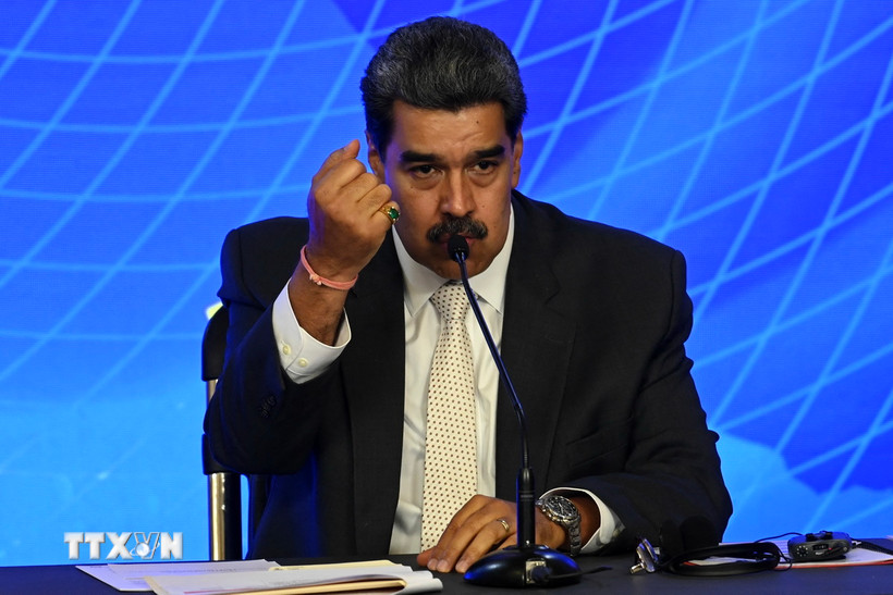 Tổng thống Venezuela Nicolas Maduro. (Ảnh: IRNA/TTXVN)
