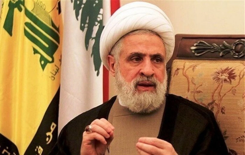 Ông Naim Qassem, thủ lĩnh phong trào Hezbollah tại Liban. (Ảnh: IRNA/TTXVN)