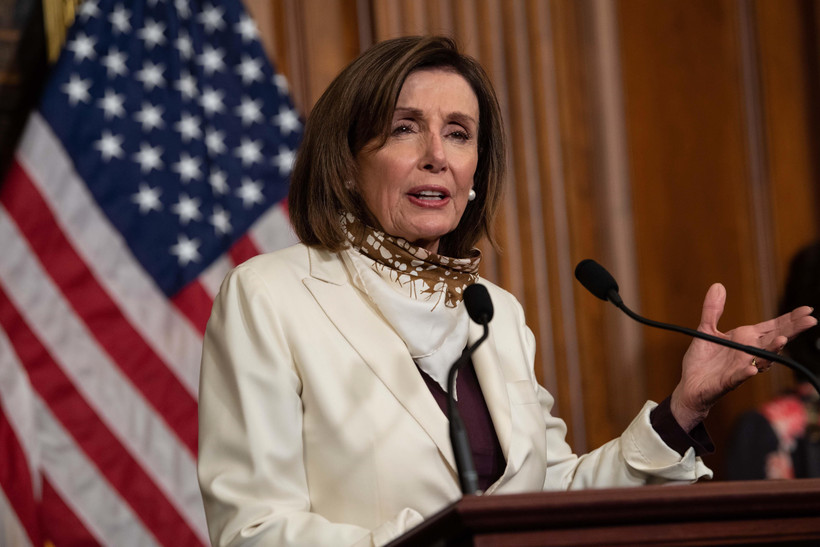 Chủ tịch Hạ viện Mỹ Nancy Pelosi. (Ảnh: AFP/TTXVN)