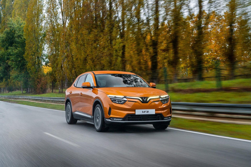 Mẫu xe VinFast VF8. (Ảnh nguồn: VinFast)