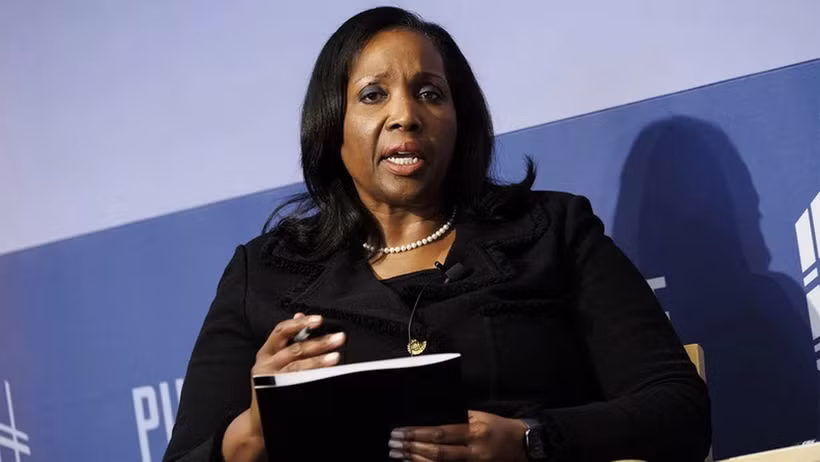 Bà Lisa Cook, thành viên Hội đồng Thống đốc Cục Dự trữ liên bang Mỹ (Fed). (Nguồn: Bloomberg)