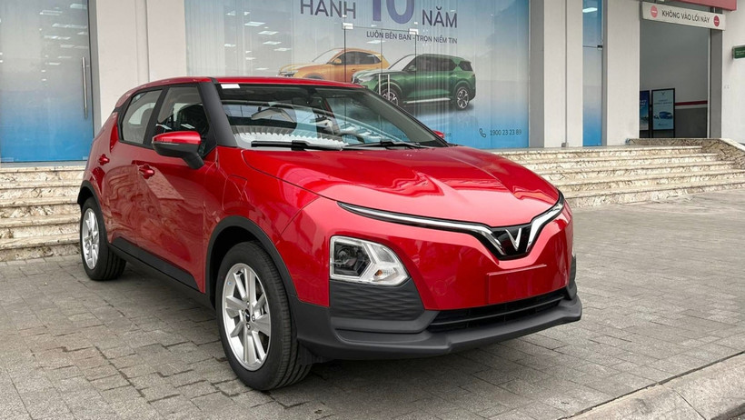 Mẫu xe VinFast VF5 Plus. (Ảnh: PV/Vietnam+)