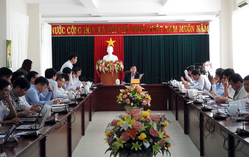 Quang cảnh cuộc họp. (Ảnh: Công Thử/TTXVN)