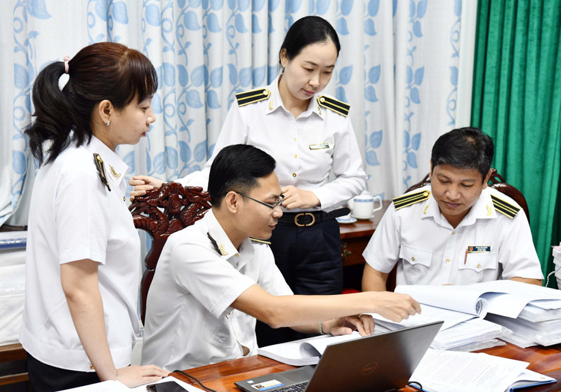 Việc thực hiện kết luận, kiến nghị kiểm toán là một trong những thước đo quan trọng đánh giá hiệu quả, hiệu lực của hoạt động Kiểm toán Nhà nước. (Ảnh: Vietnam+)