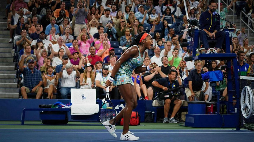 Coco Gauff vào vòng 3 US Open 2019. (Nguồn: AP)