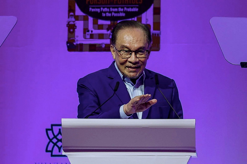 Thủ tướng Malaysia Anwar Ibrahim. (Ảnh: Bernama/TTXVN phát)