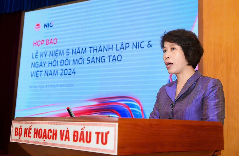 Thứ trưởng Bộ Kế hoạch và Đầu tư Nguyễn Thị Bích Ngọc. (Ảnh: Vietnam+)