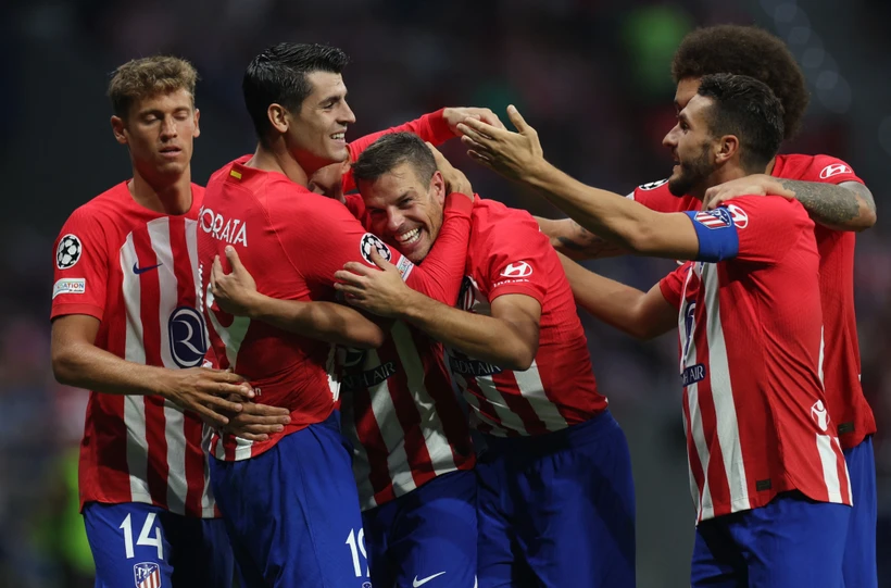 Atletico đứng trước cơ hội giành quyền vào vòng knock-out Champions League. (Nguồn: Getty Images)