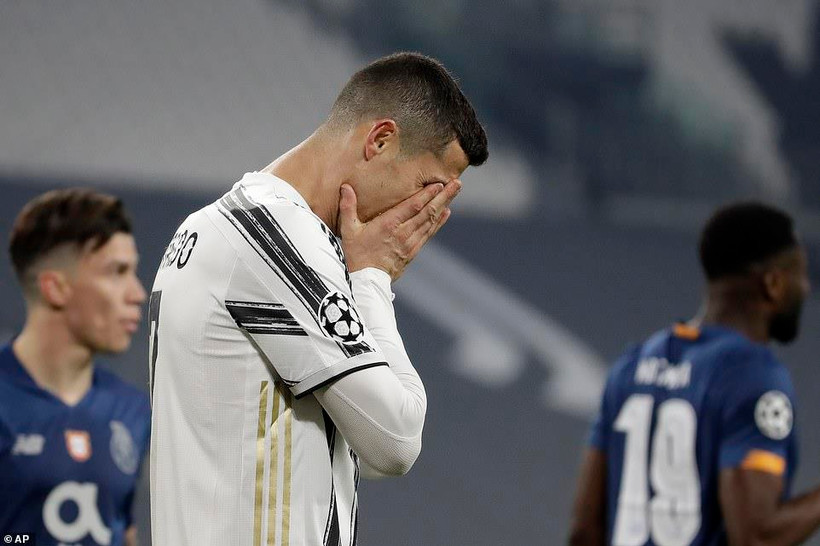 Juventus năm thứ 2 liên tiếp bị loại từ vòng 1/8 Champions League. (Nguồn: AP)
