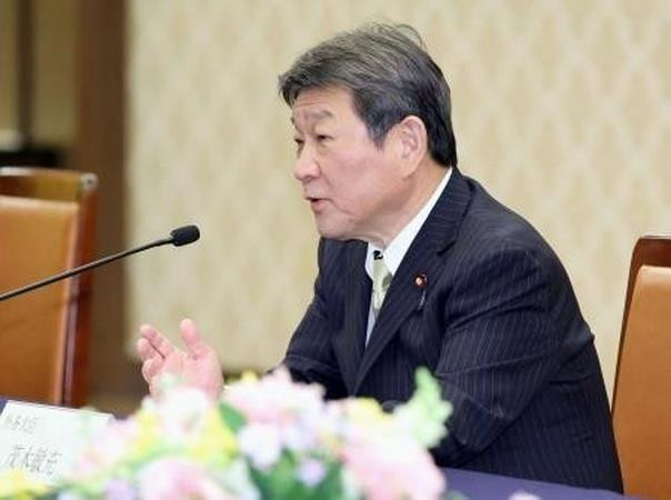 Ngoại trưởng Nhật Bản Toshimitsu Motegi. (Ảnh: Kyodo/TTXVN)
