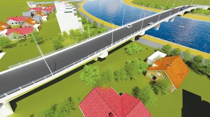 Phối cảnh công trình. (Ảnh: TTXVN) 