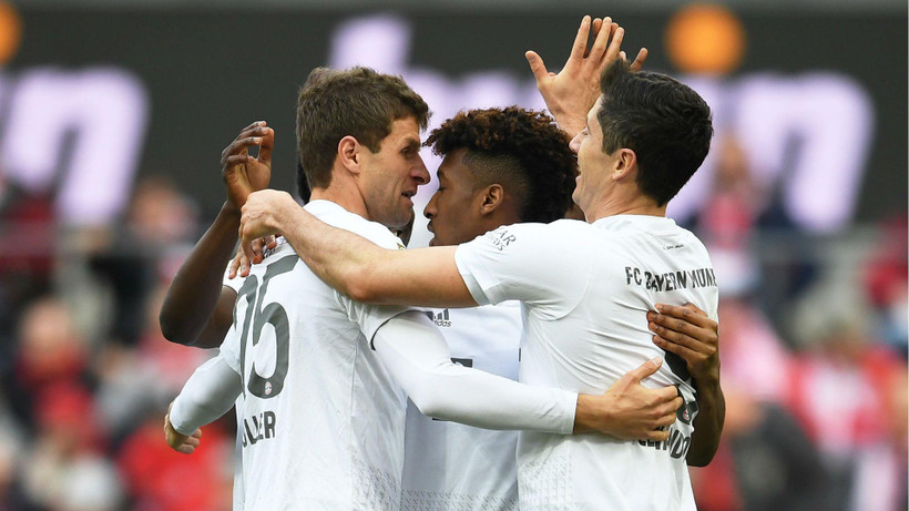 Bayern Munich trở lại ngôi đầu bằng chiến thắng đậm. (Nguồn: Getty Images)