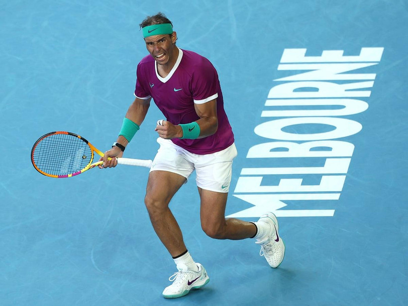 Nadal vào bán kết Australian Open 2022. (Nguồn: Getty Images)