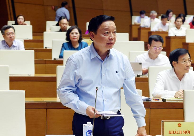 Phó Thủ tướng Trần Hồng Hà phát biểu. (Ảnh: Phạm Kiên/TTXVN)