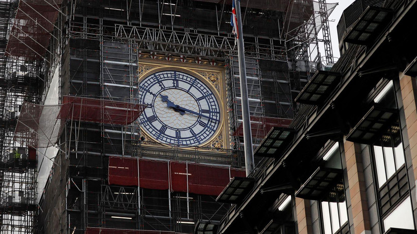 Tháp đồng hồ Big Ben tại thủ đô London. (Nguồn: Sky)