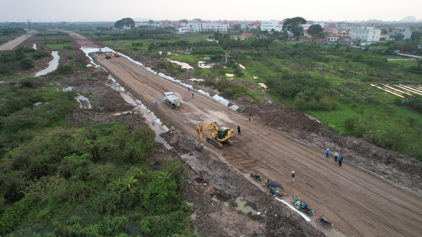 Dự án đường Vành đai 3-Thành phố Hồ Chí Minh được đặt mục tiêu cơ bản hoàn thành năm 2025. (Ảnh: PV/Vietnam+)