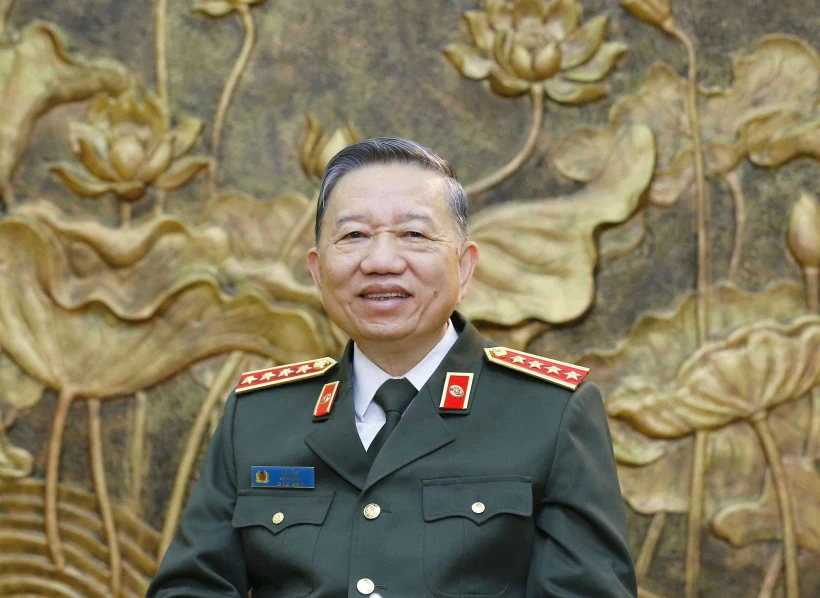Đại tướng Tô Lâm, Ủy viên Bộ Chính trị, Bí thư Đảng ủy Công an Trung ương, Bộ trưởng Bộ Công an. (Ảnh: Doãn Tấn/TTXVN)