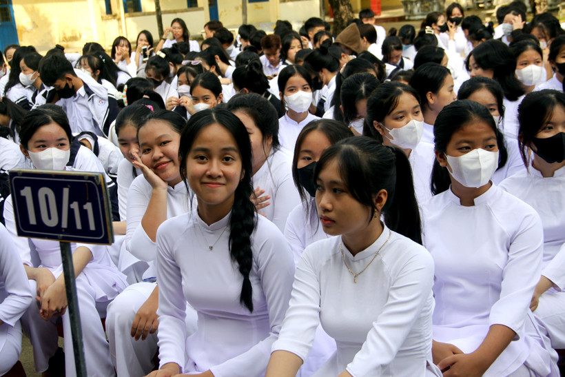 Quảng Bình hỗ trợ hơn 5 tỷ đồng học phí cho học sinh Trung học Phổ thông. (Nguồn: TTXVN)