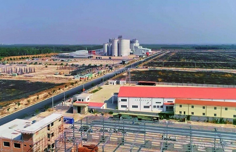 Khu công nghiệp Becamex Bình Phước, Chơn Thành, Bình Phước. (Ảnh: Dương Chí Tưởng/TTXVN)