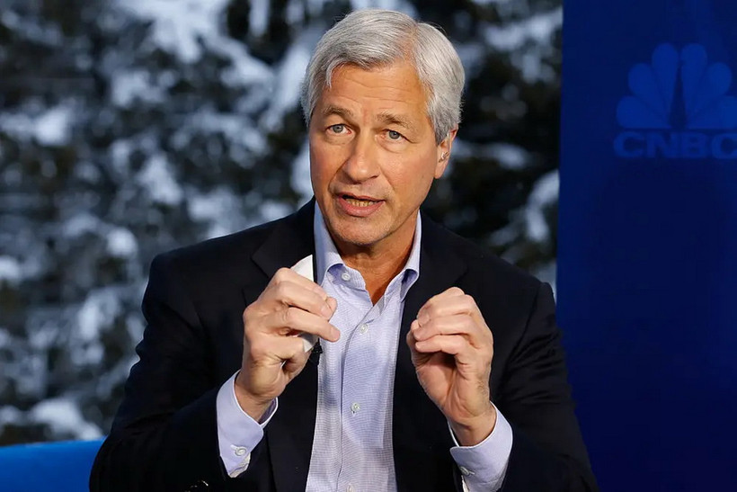 Giám đốc điều hành kiêm Chủ tịch JPMorgan, ông Jamie Dimon. (Nguồn: CNBC)