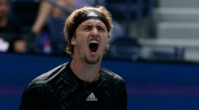 Alexander Zverev năm thứ 2 liên tiếp vào bán kết US Open. (Nguồn: AFP)
