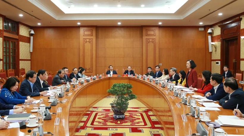 Quang cảnh hội nghị. (Ảnh: Phương Hoa/TTXVN)