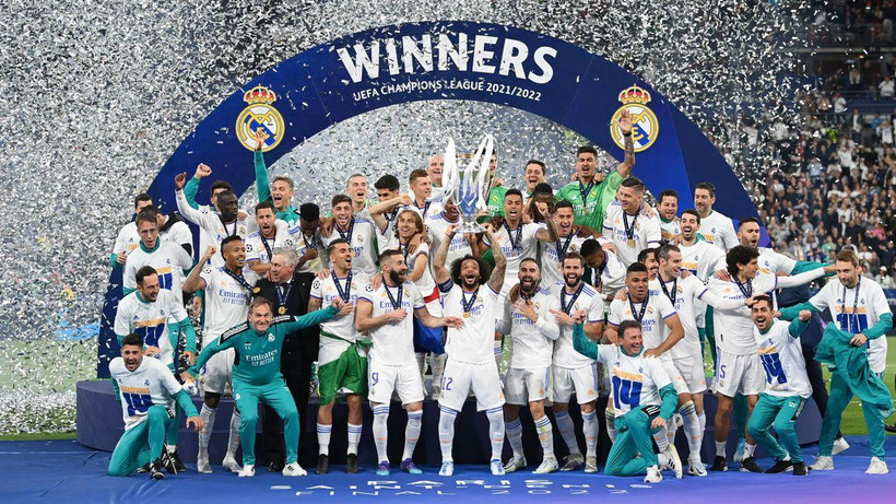Real Madrid lên ngôi Champions League mùa này. (Nguồn: Getty Images)