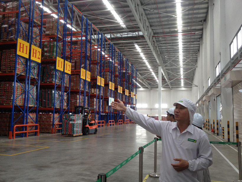 Ngành công nghiệp chế biến-chế tạo có tốc độ tăng cao nhất với 8,1%, đóng góp 2,09 điểm phần trăm vào mức tăng trưởng chung của toàn nền kinh tế. (Ảnh: Vietnam+)