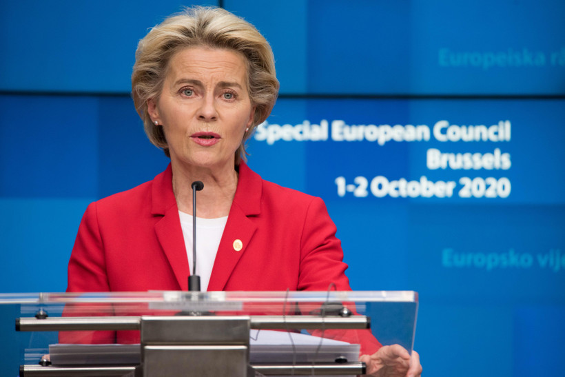 Chủ tịch EC Ursula von der Leyen. (Ảnh: THX/TTXVN)