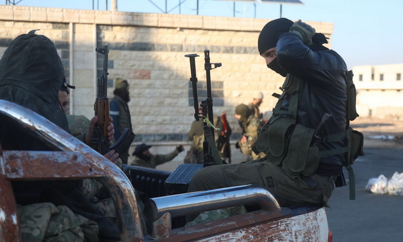 Các nhóm vũ trang tiếp tục tiến quân ở tỉnh Hama, phía tây Syria. (Ảnh: Getty Images)