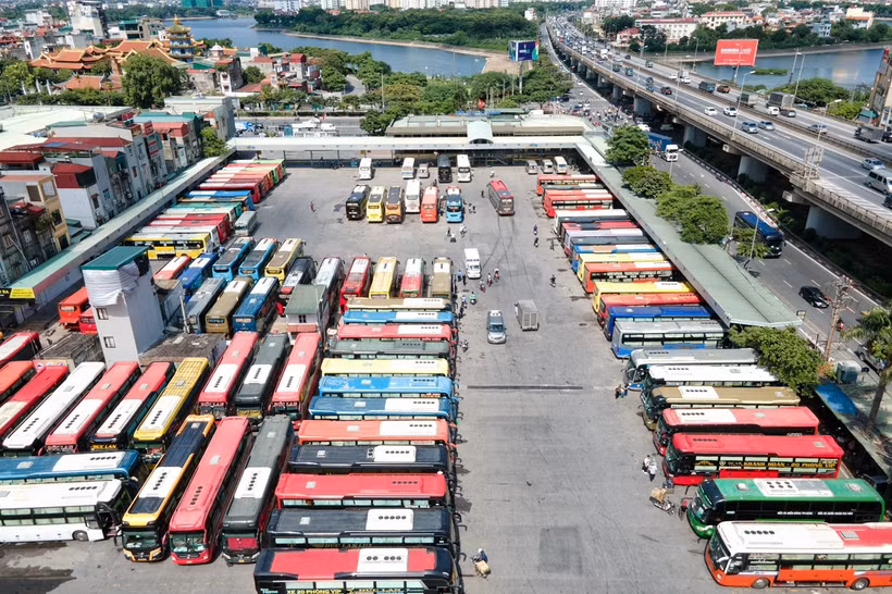 Bộ Giao thông Vận tải thành lập 4 đoàn kiểm tra công tác quản lý Nhà nước của Sở Giao thông Vận tải đối với hoạt động kinh doanh vận tải bằng xe ôtô. (Ảnh: PV/Vietnam+)